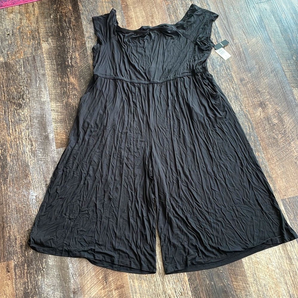 Black Stretchy Jumpsuit